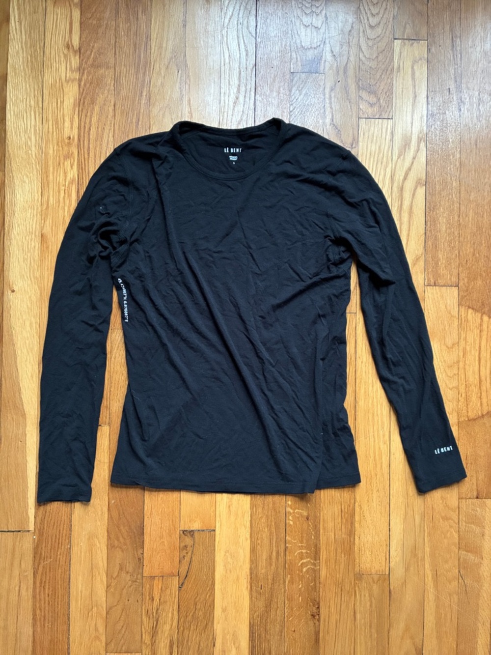 Le Bent Baselayer Top Womens Small Core Lightweight Crew 200GM2 Merino Blend